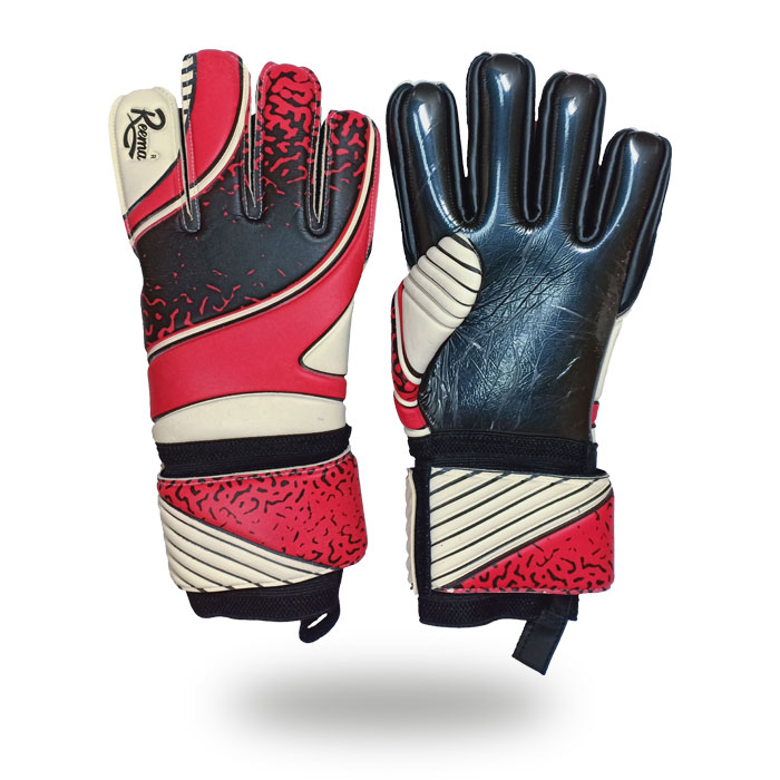Absolute Grip | red and black gloves for players