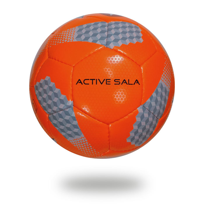 Active Sala | High Red Color and gray box design soccer ball