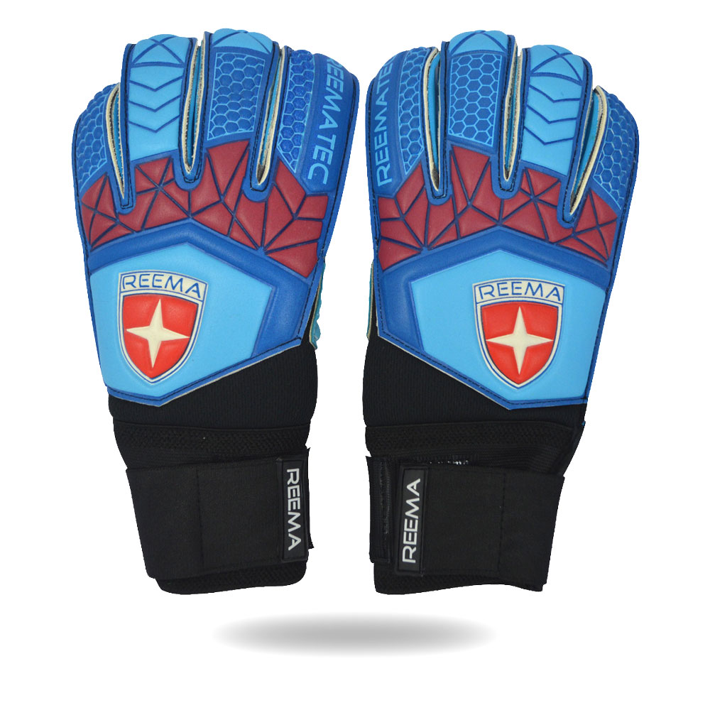 Aqua | Super Soft Professional goalkeeper glove Black and Blue