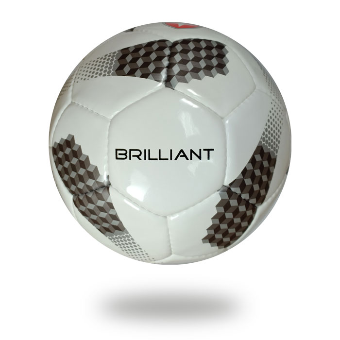 Brilliant | Match quality soccer ball white and black