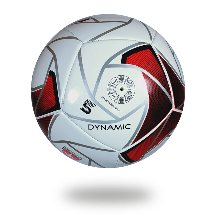 Dynamic | 12 panels football white cover spider silver printing