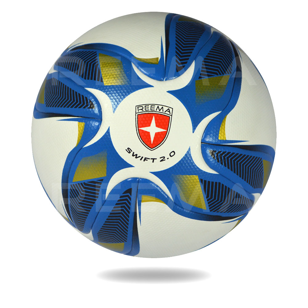 Swift 2020 | using crescent and cross shape made a wonderful soccer ball printed with royalblue and gold