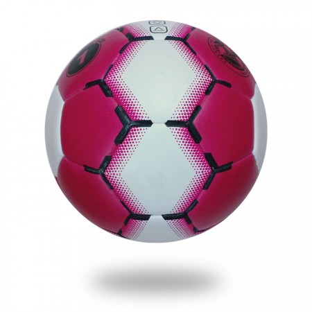 Ace | White background handball maroon and white use Indoor Outdoor