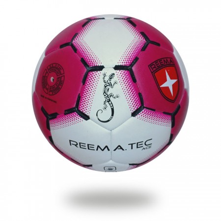 Ace | Soft tacky PVC Maroon white handball made for club school