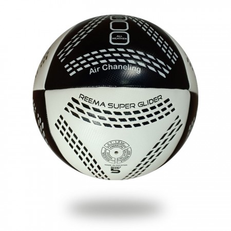 Air Chaneling | white and black small Parallelogram draw on soccer ball