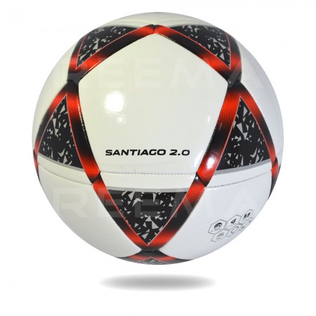 Atome 2020 | the best fusion Tec white cover printed star black and red football