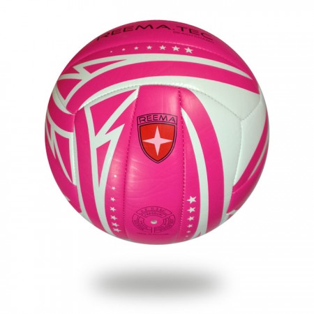 Beach Champ |Volleyball pink and white manufacturer reematec  sialkot Pakistan