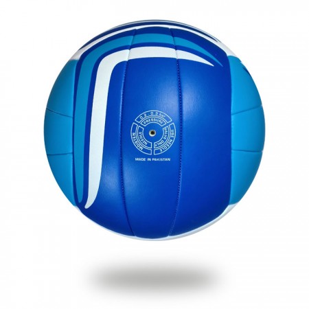 Beach Time | dark & light blue white volleyball for men