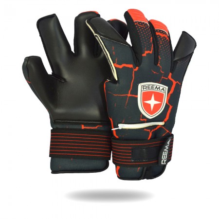 Buckler | A glove white background in black color sublimated and machine stitched