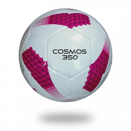 Cosmos 350 | 32 panels white and pink soccer ball