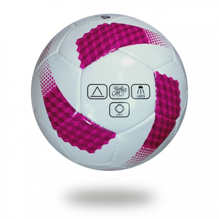 Cosmos 350 | girls best training white and pink  soccer ball