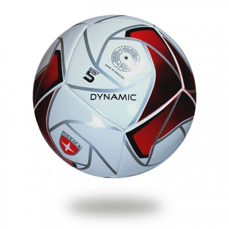 Dynamic | make a spider with silver and filling with dark maroon hot selling product soccer ball