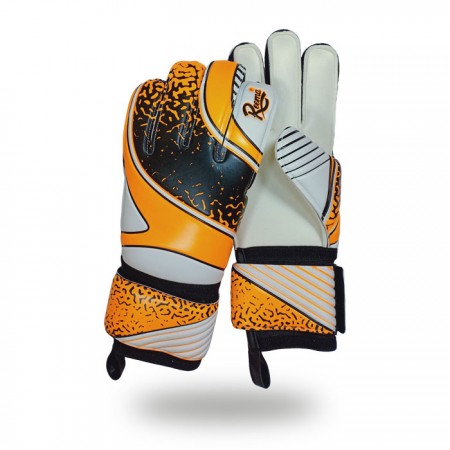 Eliminator Soft | white background light orange and black hand gloves
