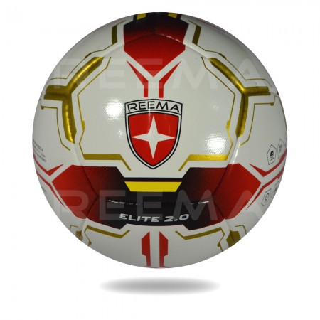 Elite 2020 | white and red color hand stitched soccer ball