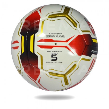 Elite 2020 |  official size 5 best for boys white and red soccer ball
