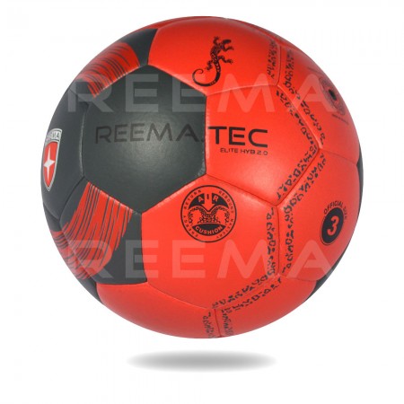 Elite-HYB 2020 | handball on white background with red and black