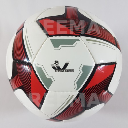 Futsal Professional |  white and red color a picture of a football which is available in reematec stock