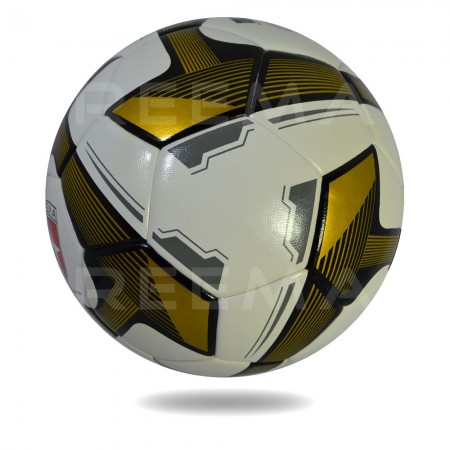 Futsal Samba 2020 | white cover football printed with darkgoldenrod triangle