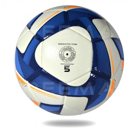 Galaxy 2020 | white cover  triangle design navyblue soccer ball