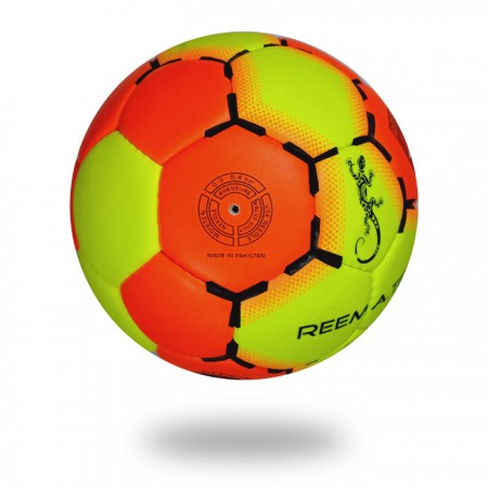 Game | hand Stitched size 3  Orange-Red and Green-Yellow Hand ball