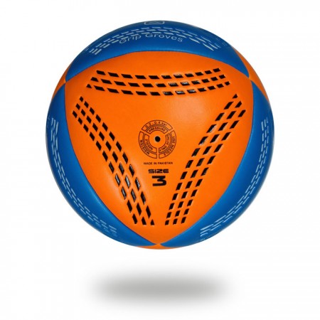 Grip Groves | white background handball original pics orange and blue
