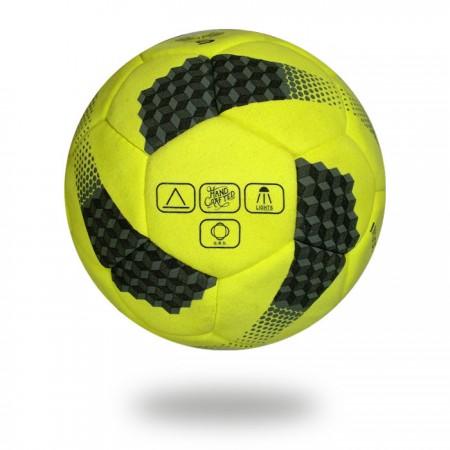 Indoor Pro | Ball reematec Indoor hand stitched Yellow Black Football store Futbol