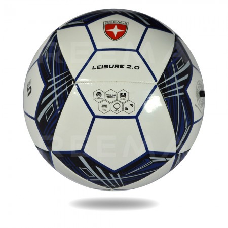 Leisure 2020 |  white cover football design with pentagon with Black