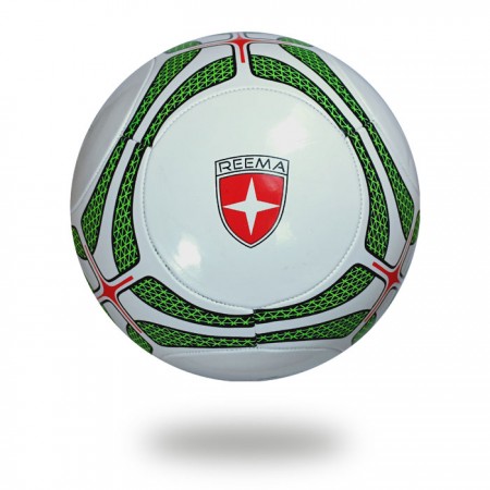 Leisure | white cover of football printed with green nice design