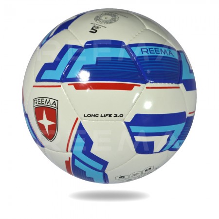 Long Life 2020 | blue white PU soccer ball for clubs