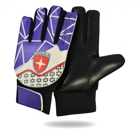 Neophyte | gloves kids white purple leather goalkeeper gloves