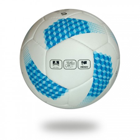 Platinum | fabric white blue 32 panels soccer ball