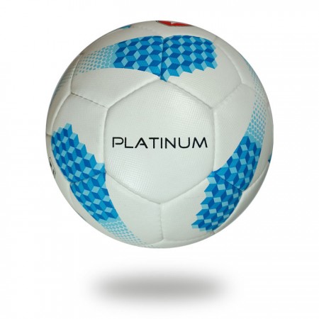 Platinum | fabric and rubber 32 panels white and blue  foot ball
