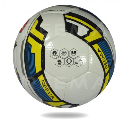 Platinum plus 2020 | EVA For Softness white and yellow soccer ball