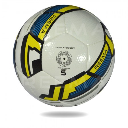 Platinum plus 2020 | yellow and white soccer ball with 100 % polyester
