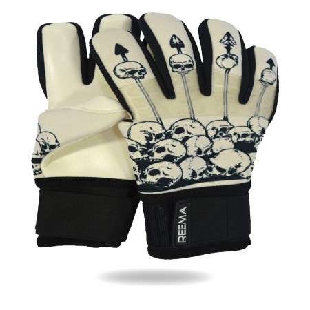 Striker Grip | soft grip skin and black goalkeeper gloves for academics