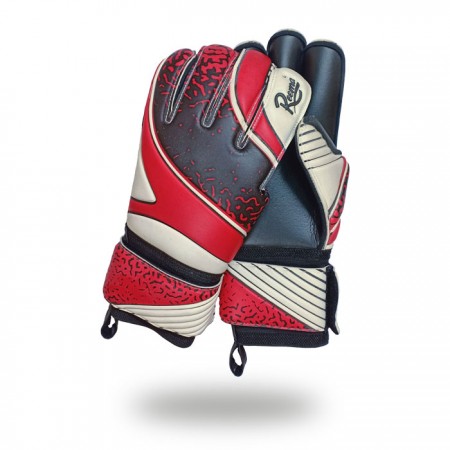Strong Reflex Pro | white background hockey and cricket players gloves red brown