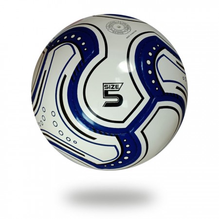 Swift | navy blue and white  hand sewn soccer ball