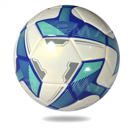 Torino 2020 | white and dark cyan 32 panels soccer ball