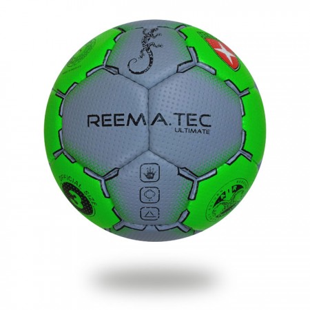 Ultimate| Gray and green 32 panel Hand ball