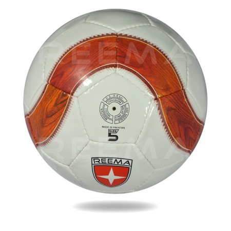 Vite-2020 |football in white cover chocolate and coral printing official size 5