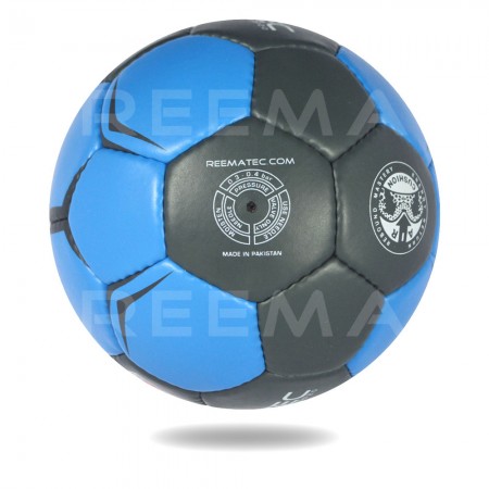Supreme Grip 2020 | Black and Blue Hand ball front of white background