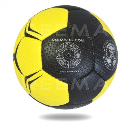 Ultimate 2020| white background Yellow and Black color Hand ball